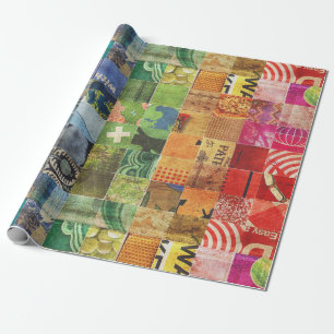 Cadeau Papier à envelopper pour découpage ou collage de