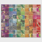 Cadeau Papier à envelopper pour découpage ou collage de m (Plat)