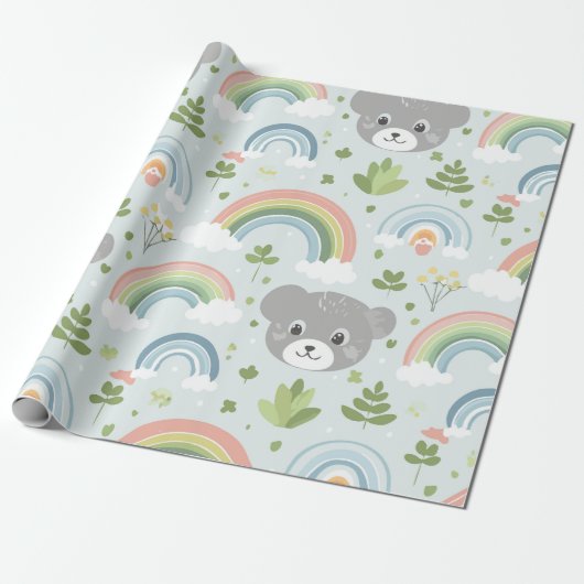 Cadeau Papier à envelopper pour enfants (Déroulé)