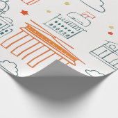 Cadeau Papier à envelopper pour enfants (Coin)