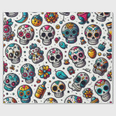 Cadeau Papier à envelopper pour Halloween (Plat)