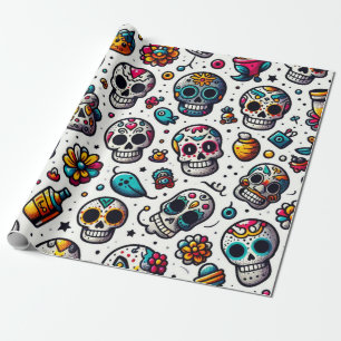 Cadeau Papier à envelopper pour Halloween