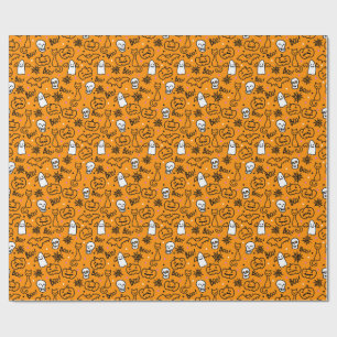 Cadeau Papier à envelopper pour Halloween.