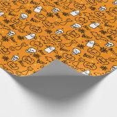 Cadeau Papier à envelopper pour Halloween. (Coin)
