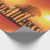 Cadeau Papier à envelopper pour la fête d'été