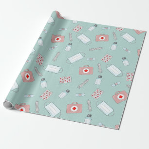 Cadeau Papier à envelopper pour les symboles verts des in