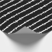 Cadeau Papier à envelopper pour os de carcasse de squelet (Coin)