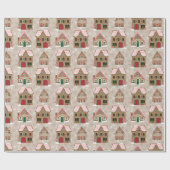 Cadeau Papier à envelopper pour pain d'épices - Brown (Plat)