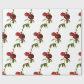 Cadeau Papier à envelopper, ROSE de semences HEUREUX de 3 (Plat)