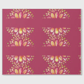 Cadeau Papier à envelopper rose doux (Plat)