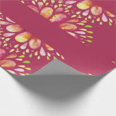 Cadeau Papier à envelopper rose doux (Coin)