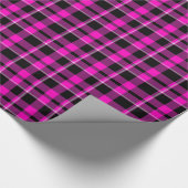 Cadeau Papier à envelopper rose et noir (Coin)