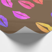 Cadeau Papier à envelopper ses lèvres (Coin)