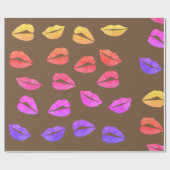 Cadeau Papier à envelopper ses lèvres (Plat)