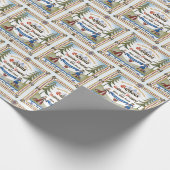 Cadeau Papier à envelopper ~ Signal Lodge (Coin)