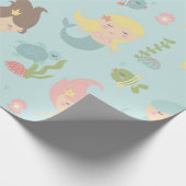 Cadeau Papier à envelopper - Soyons sirènes 3 (Coin)