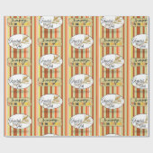 Cadeau Papier à envelopper Thanksgiving (Plat)