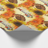 Cadeau Papier à envelopper Thanksgiving (Coin)