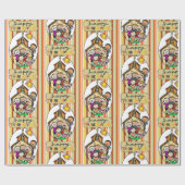 Cadeau Papier à envelopper Thanksgiving (Plat)