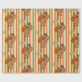 Cadeau Papier à envelopper Thanksgiving (Plat)