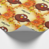 Cadeau Papier à envelopper Thanksgiving (Coin)