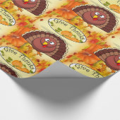 Cadeau Papier à envelopper Thanksgiving (Coin)