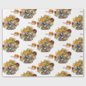 Cadeau Papier à envelopper Thanksgiving (Plat)