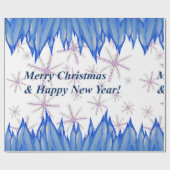 Cadeau Papier à envelopper Vacances d'hiver (Plat)