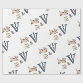 Cadeau Papier à envelopper Vétérinaire (Plat)