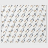 Cadeau Papier à envelopper Vétérinaire (Plat)