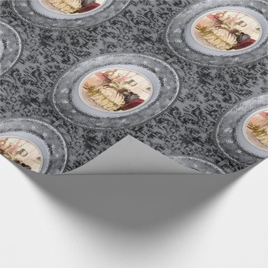 Cadeau Papier à envelopper Victorian (Coin)