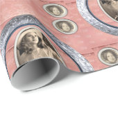 Cadeau Papier à envelopper Victorian (Coin rond)