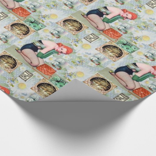 Cadeau Papier à envelopper Victorian (Coin)