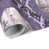 Cadeau Papier à envelopper Victorian (Coin rond)