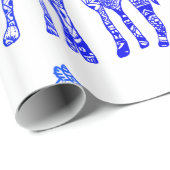 Cadeau Papier à envelopperAmour africain (Coin rond)