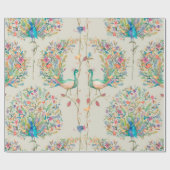 Cadeau Papier à épluchage de paon (Plat)