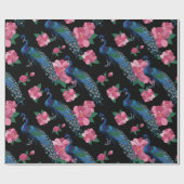 Cadeau Papier à épluchage de paon (Plat)