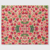 Cadeau Papier à fraise (Plat)