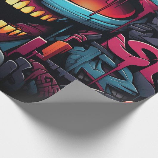 Cadeau Papier à graffiti (Coin)