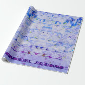 Cadeau Papier à gravure papier Lavande (Déroulé)