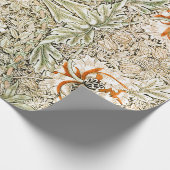 CADEAU PAPIER À LAVAGE : WILLIAM MORRIS : HONEYSUCKLE (Coin)