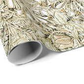CADEAU PAPIER À LAVAGE : WILLIAM MORRIS : HONEYSUCKLE (Coin rond)