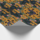 Cadeau Papier à Merci de tournesol (Coin)