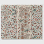 Cadeau Papier à motif à fleurs persanes (Plat)