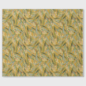 Cadeau Papier à Motif de bétail vintage (Plat)