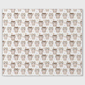 Cadeau Papier à Motif de choux mou (Plat)