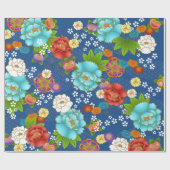 Cadeau papier à motif japonais (Plat)