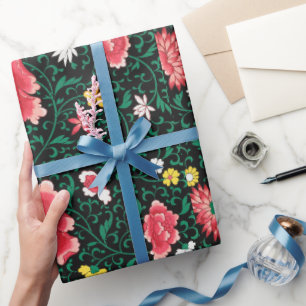 Cadeau Papier à motif végétal