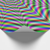 Cadeau Papier à papier à douze points Psychédélique Web (Coin)