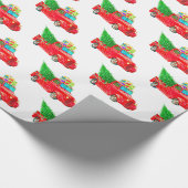 Cadeau Papier à papier pour l'enlèvement de Noël - Camion (Coin)